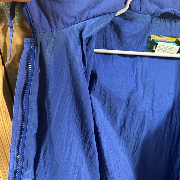 Men’s L.L. Bean Vintage Lined Windbreaker Shell Jacket Large - Picture 9 of 11